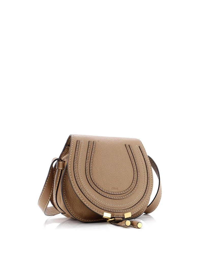 Pre-Owned Chloe Small Marcie Crossbody Bag Leather