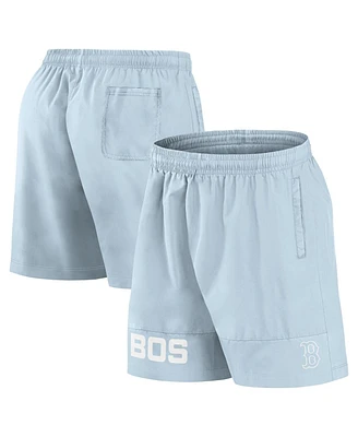 Fanatics Men's Light Blue Boston Red Sox Elements Swim Shorts