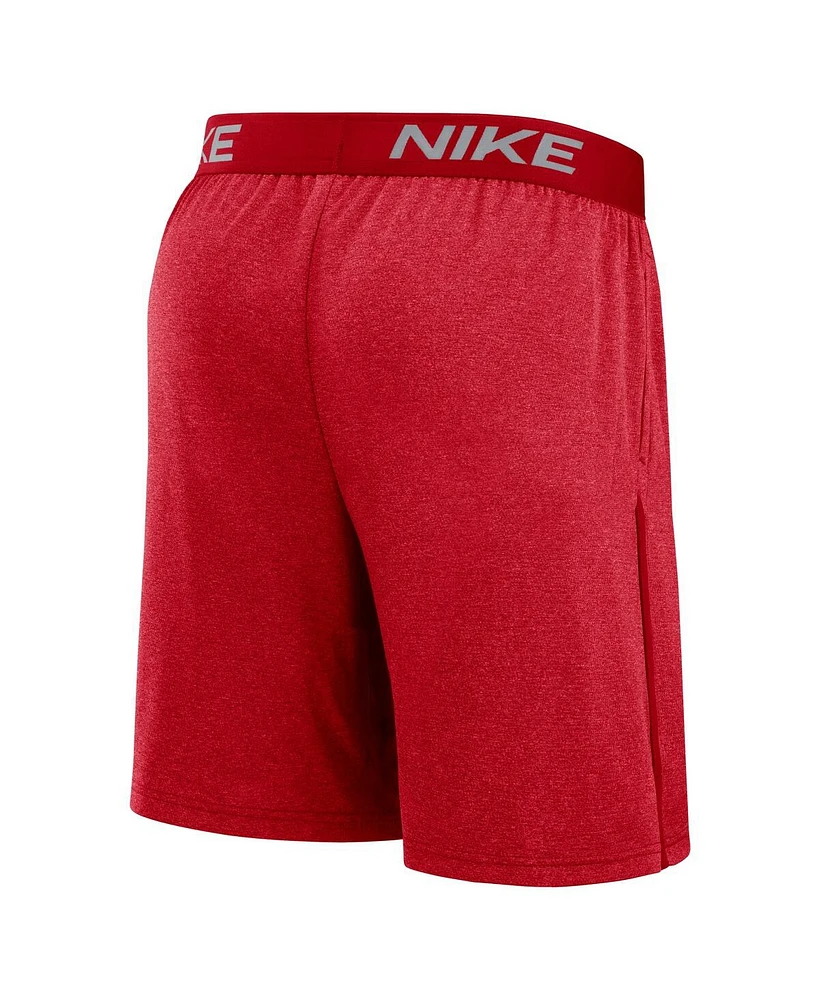 Nike Men's Red Philadelphia Phillies Authentic Collection Performance Knit Shorts