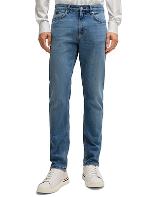 Boss by Hugo Men's Comfort-Stretch Denim Slim-Fit Jeans