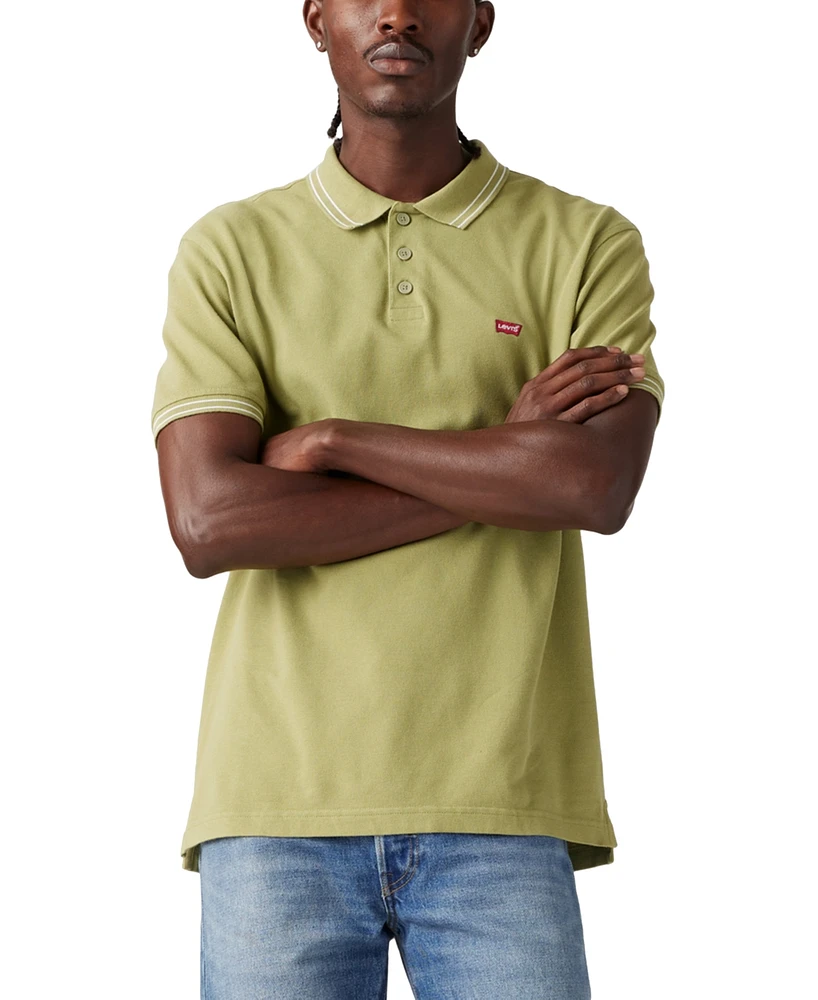Levi's Men's Housemark Regular Fit Short Sleeve Polo Shirt