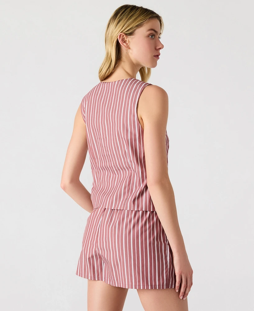 Steve Madden Women's Aliza Tie-Front Top