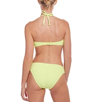 Lascana Women's Twist Bandeau Bikini Swimsuit Top Bra Sizing