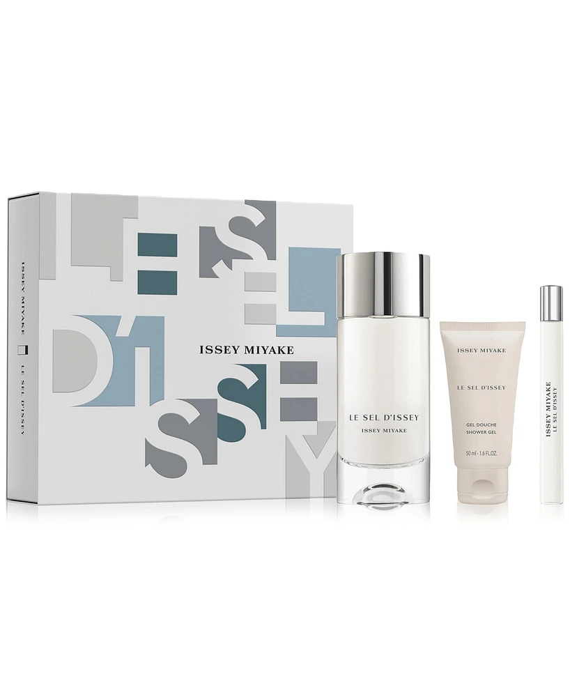 Issey Miyake Men's 3-Pc. Le Sel d'Issey Eau de Toilette Gift Set