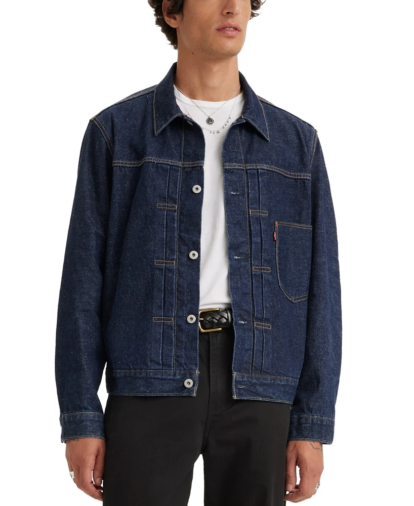 Levi's Men's Roll Up Selvedge Trucker Jacket