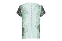 Olsen Women's Panneaux Print Tunic T-Shirt