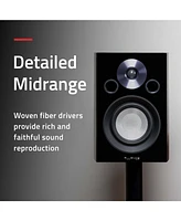 Fluance Reference Surround Sound Home Theater 5.0 Channel Speaker System including 3-Way Floorstanding Towers, Center Channel, and Rear