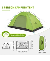 Naturehike Camping Tent 2 Persons in 4 Seasons, Ultralight Tents Backpacking Tents backpacking Tents