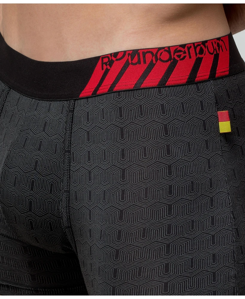 Rounderbum Men's Racing Team Padded Boxer Brief
