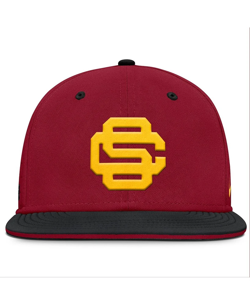 Nike Men's Cardinal Usc Trojans On-Field Dugout True Performance Fitted Hat