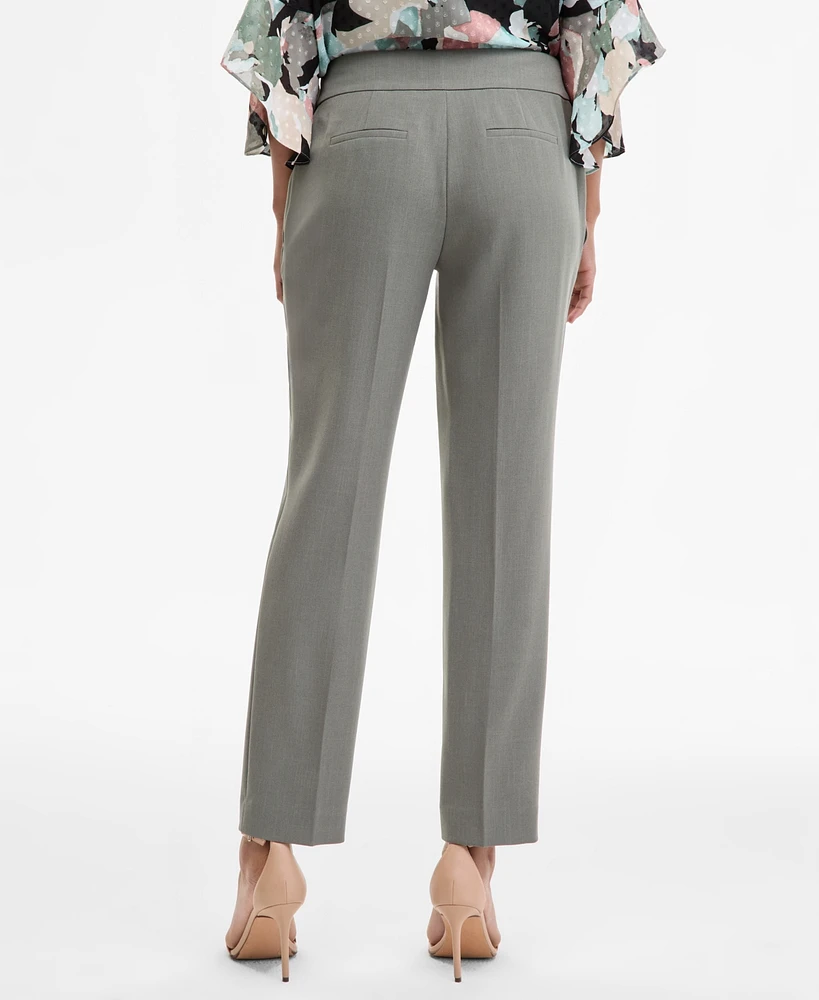 Kasper Women's Stretch Crepe Slim Leg Pant