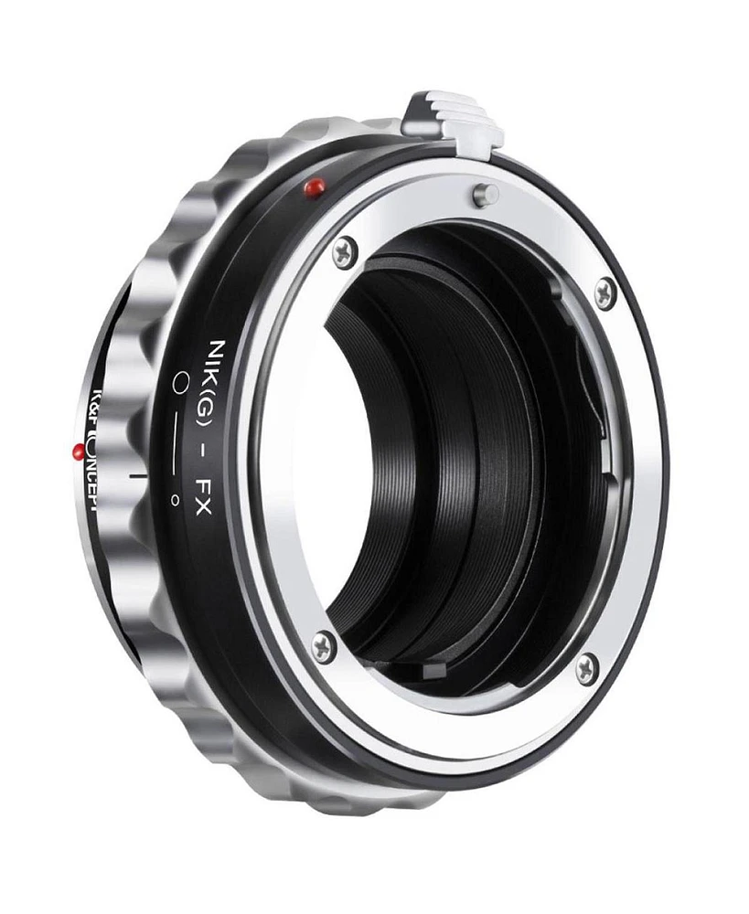 K&F Concept Nikon G/F/Ai/Ais/D Lenses to Fuji X Lens Mount Adapter