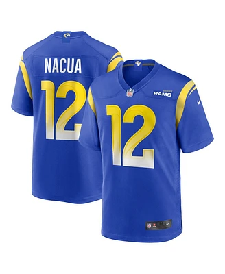 Nike Men's Puka Nacua Royal Los Angeles Rams Game Player Jersey