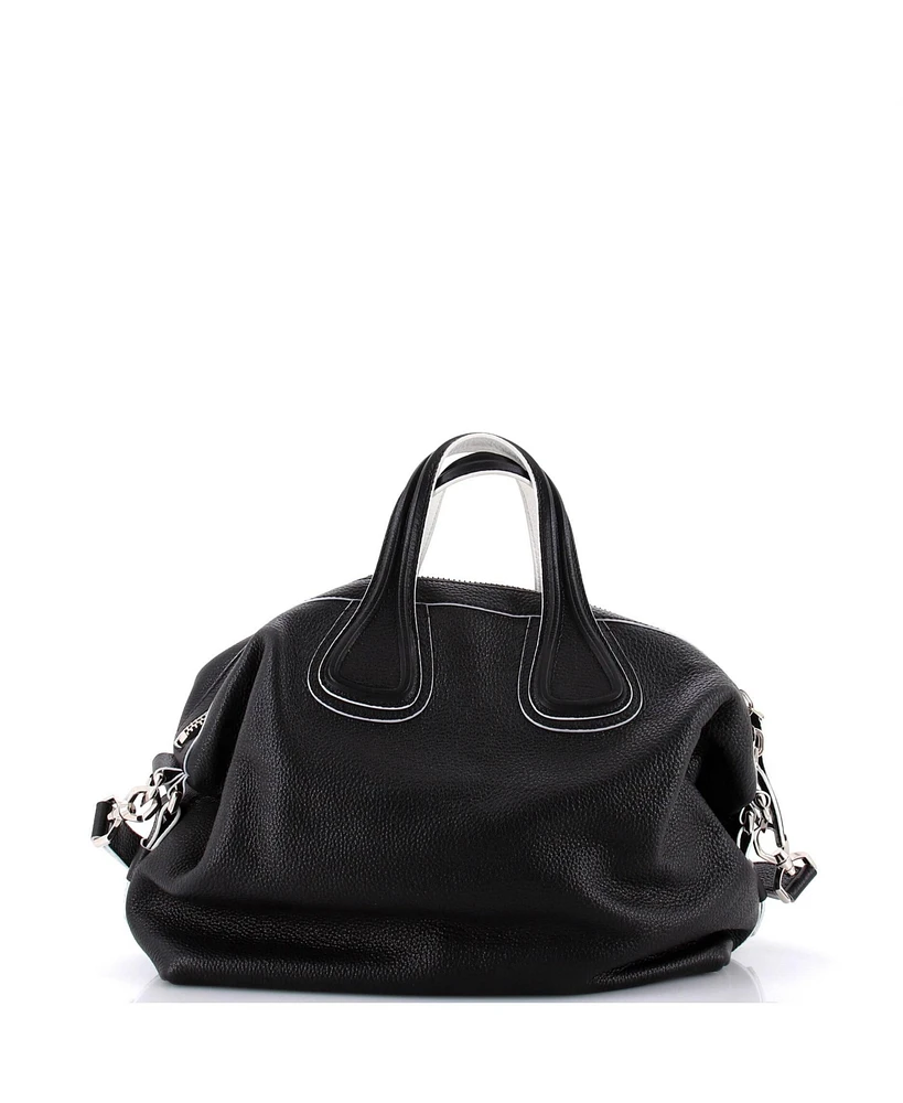 Pre-Owned Givenchy Medium Nightingale Satchel Waxed Leather