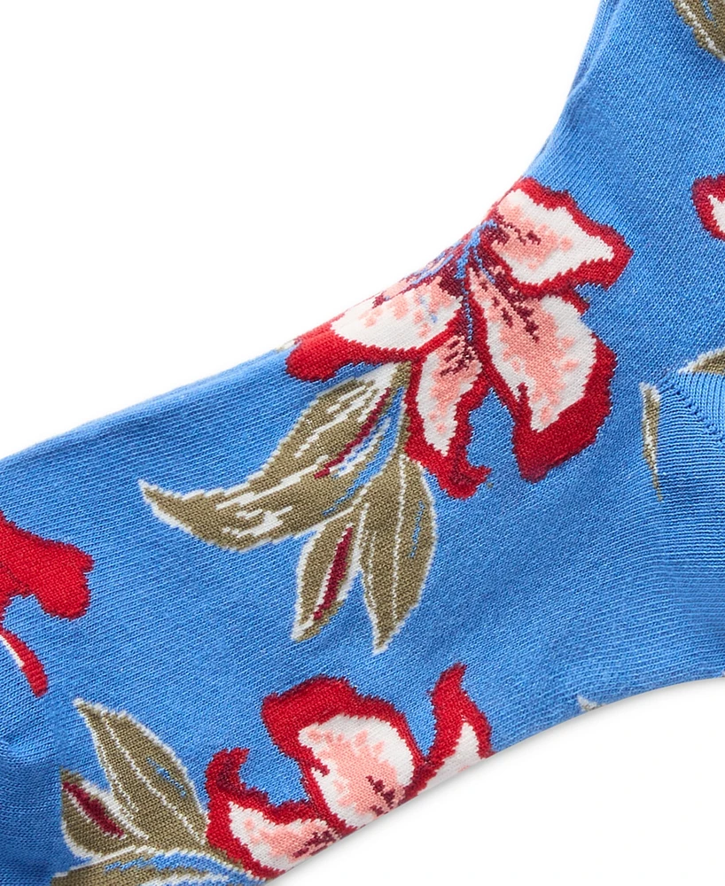 Polo Ralph Lauren Women's Royal Bloom Crew Socks