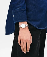 Daniel Wellington Unisex Analog Silver-Tone Stainless Steel Watch