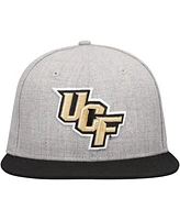 New Era Men's Heather Gray Ucf Knights Logo 9FIFTY Snapback Hat