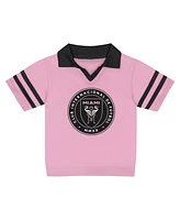 Outerstuff Toddler Pink Inter Miami Cf Charming Dude Top and Shorts Set