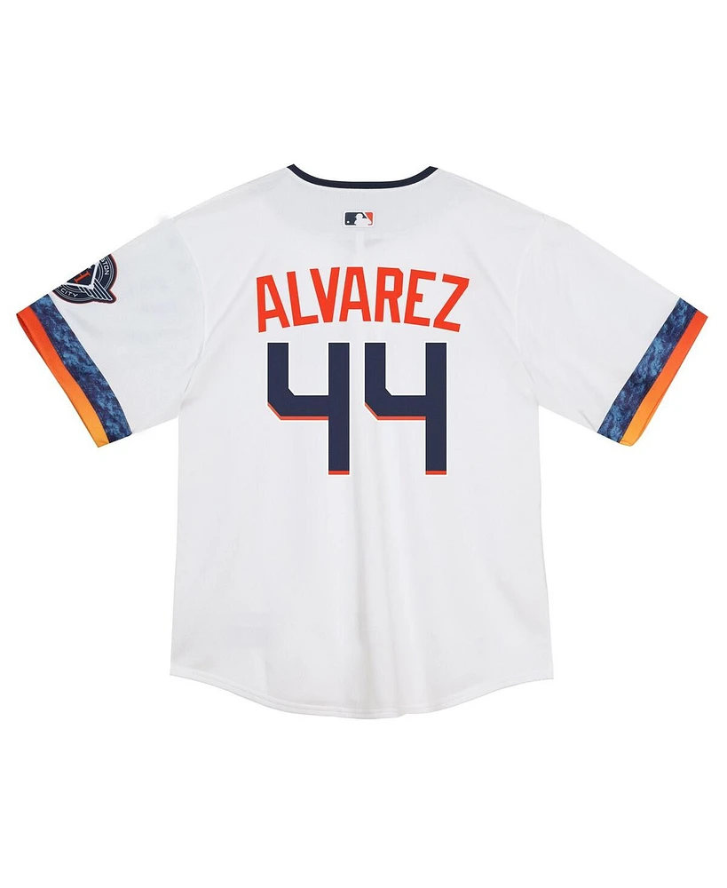 Nike Toddler Yordan Alvarez White Houston Astros 2025 City Connect Limited Player Jersey