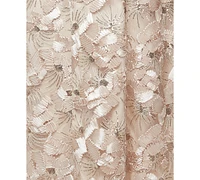 Alex Evenings Plus Sequinned Soutache Evening Gown