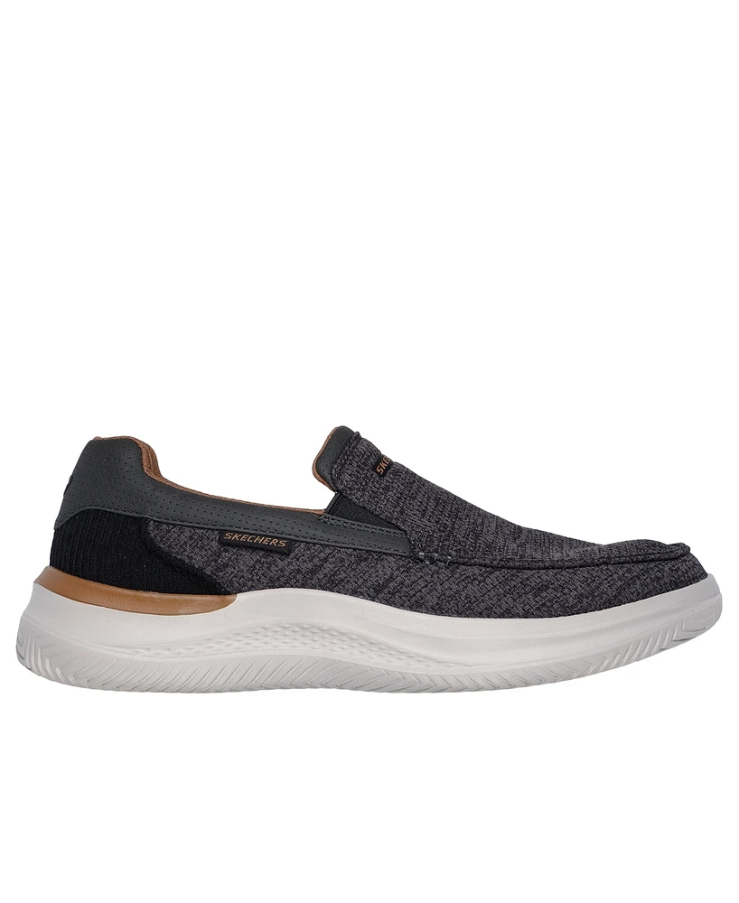 Skechers Men's Relaxed Fit: Hasting - Marco Slip-On Moc Casual Sneakers from Finish Line