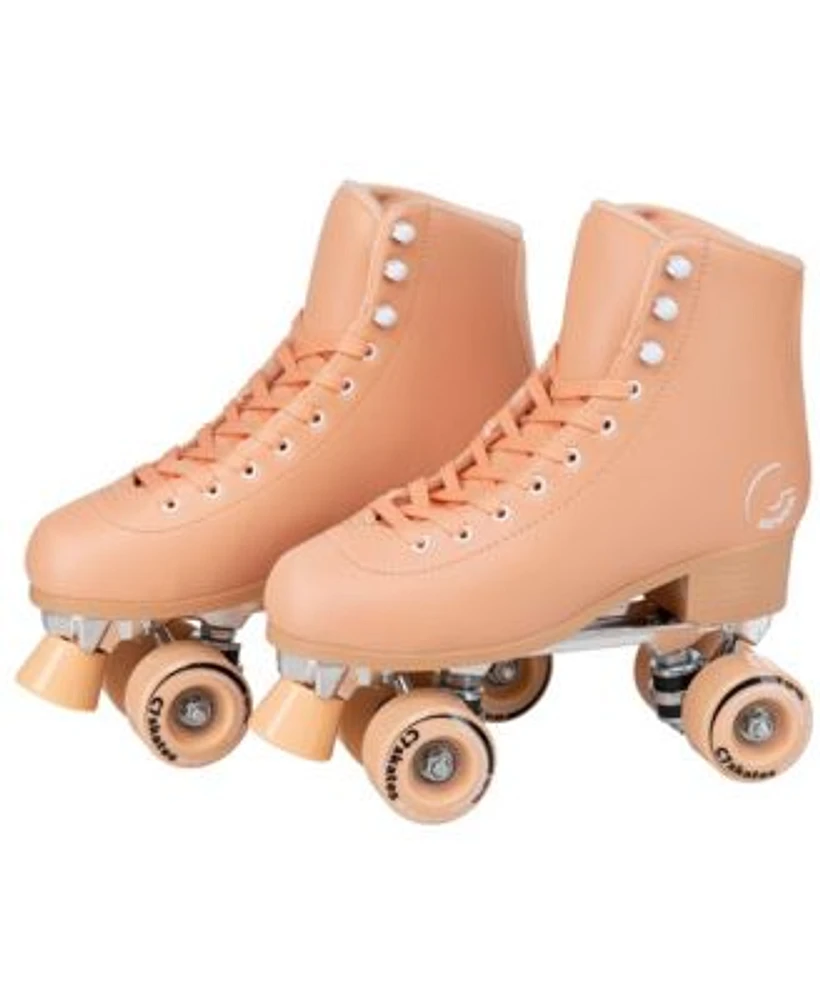 C7skates Forget Me Not Quad Roller Skates Peach Keen