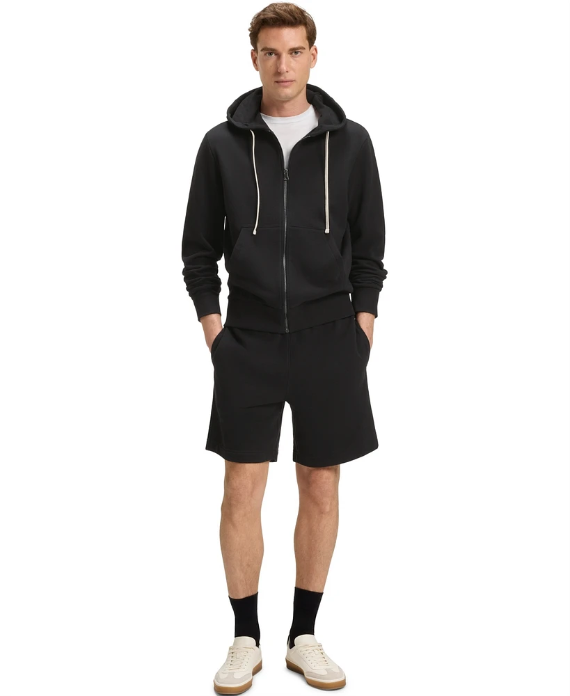 Hugo Boss Beckham x Boss Men's Mercerized Cotton Terry Zip-Up Hoodie