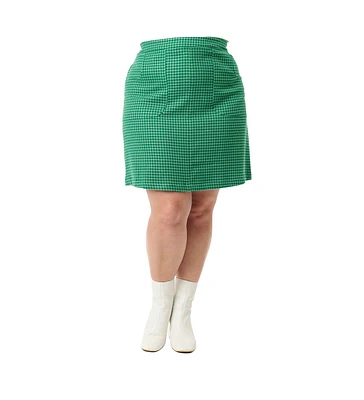 Smak Parlour Plus A-Line Mini Skirt