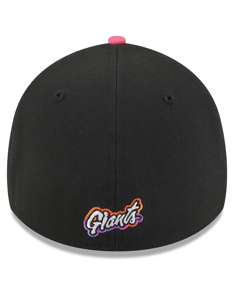 New Era Men's Black/Orange San Francisco Giants 2025 City Connect 39THIRTY Flex Hat