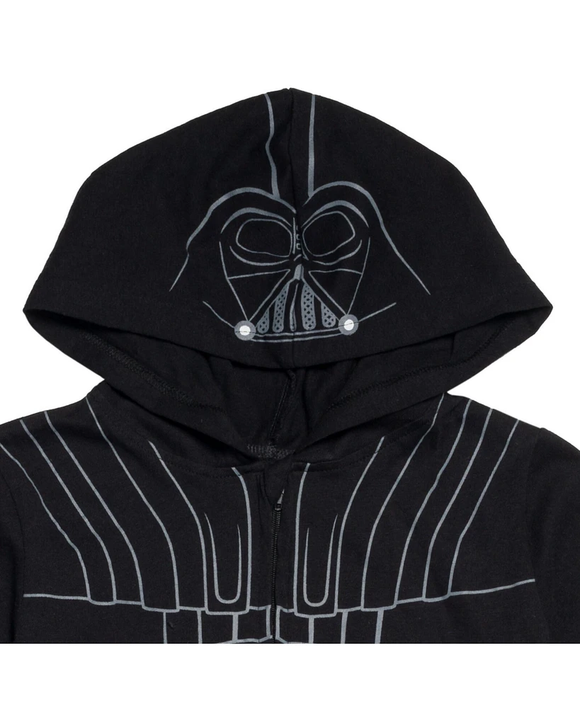Star Wars Darth Vader Zip Up Cosplay Coverall and Cape
