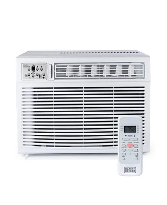 Black+Decker Window or Through The Wall Air Conditioner 18000 Btu, Ac Window Unit Cools Up to 1000 Square Feet, Window Ac Unit with Remote Control, 3