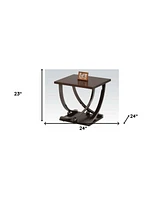 Modern End Table – Sleek Accent Table for Living Room or Bedroom