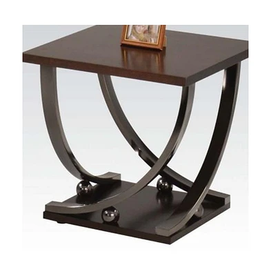 Modern End Table – Sleek Accent Table for Living Room or Bedroom