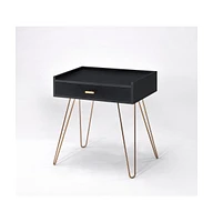End Table with Drawer for Living Room or Bedroom Storage