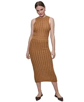 Dkny Jeans Women's Cable Pointelle-Stitch Skirt