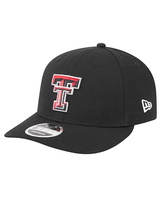 New Era Men's Black Texas Tech Red Raiders Low Profile 9FIFTY Snapback Hat