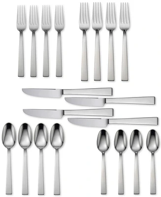 Oneida 18/10 Stainless Steel 20-Pc. Aero Flatware Set, Service for 4