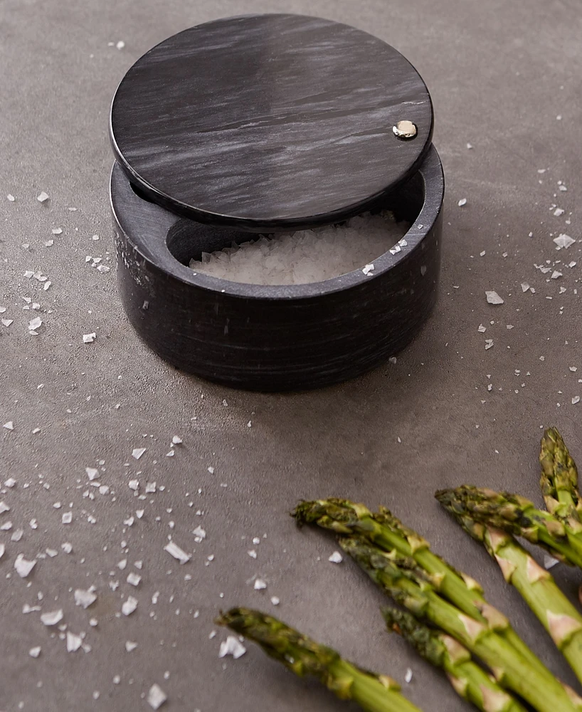 Rsvp International 5 Ounce Marble Salt Box