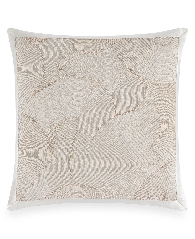 Donna Karan Home Cord Swirl Decorative Pillow, 20" x 20"
