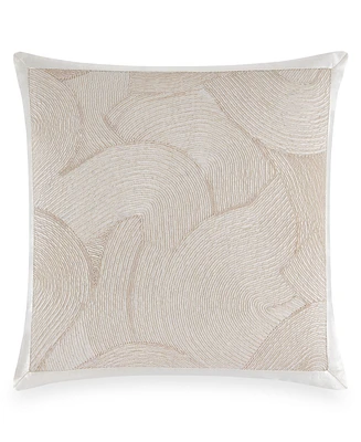Donna Karan Home Cord Swirl Decorative Pillow, 20" x 20"