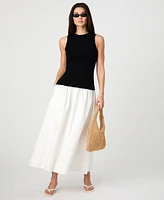 French Connection Women's Mozza Rib-Knit Tank