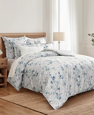 Levtex Florina Reversible 3-Pc. Duvet Cover Set