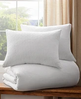 Levtex Cross Stitch 3-Pc. Comforter Set, Full/Queen