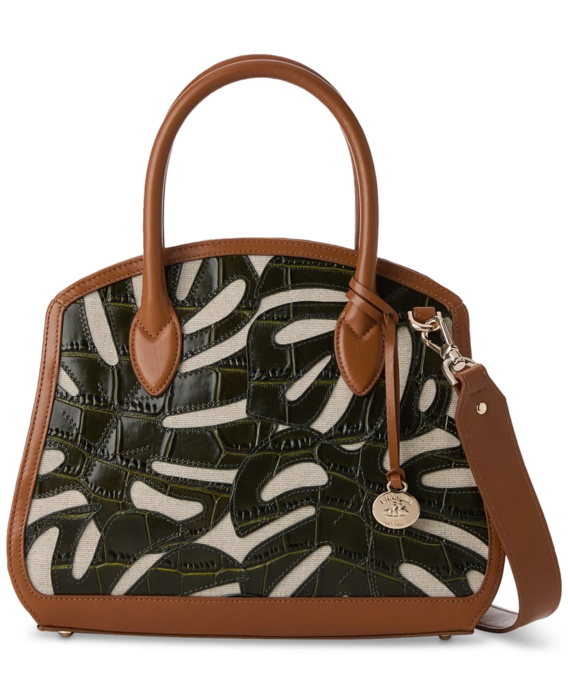 Brahmin Rosetta Abrigado Medium Leather Satchel