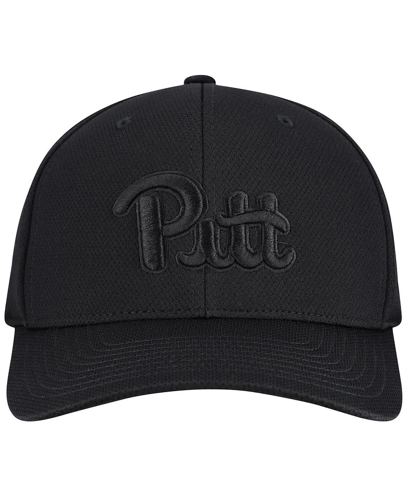 Top of the World Men's Black Pitt Panthers Reflex Performance Flex Hat