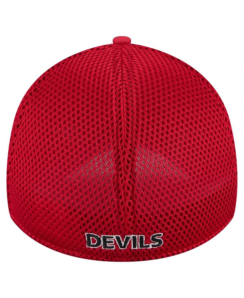New Era Men's Red Jersey Devils Active Subtle Camo 39THIRTY Flex Hat