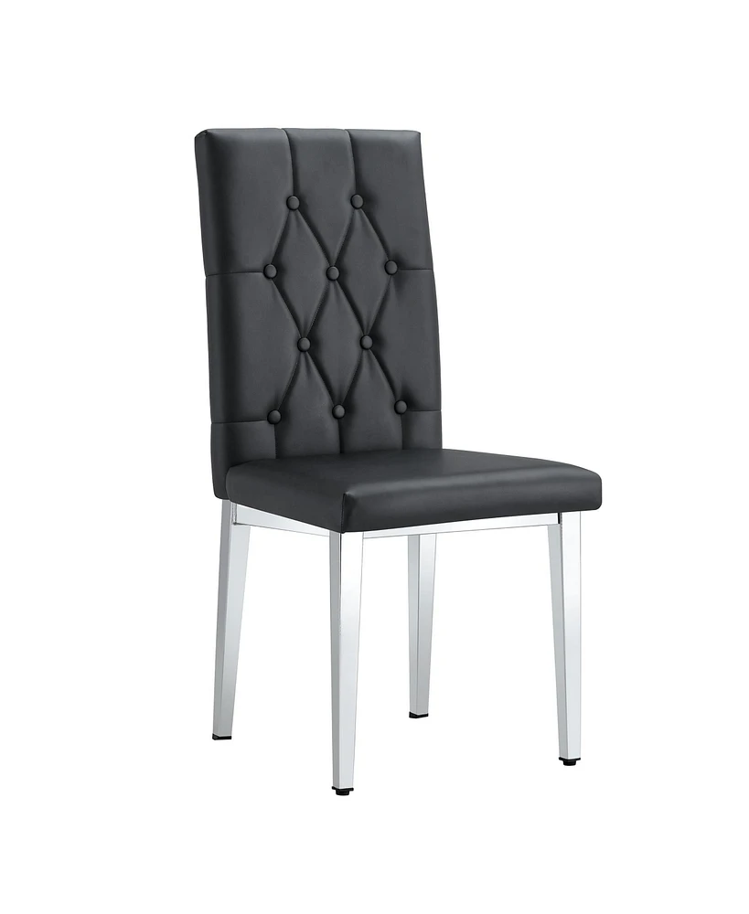 8-Piece Black Dining Chairs: Elegance, Mystery, and Vintage Charm