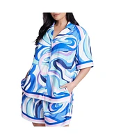 Eloquii Women's Printed Relaxed Top