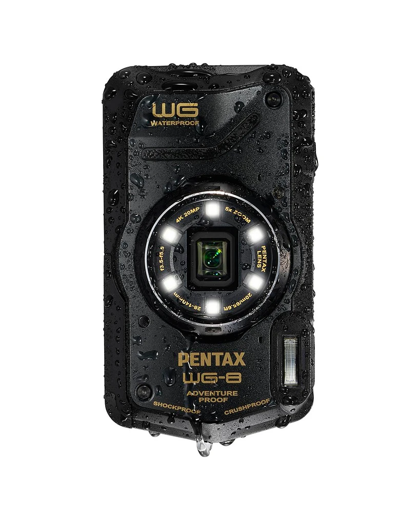 Pentax Ricoh Wg-8 All-Weather Camera, Black