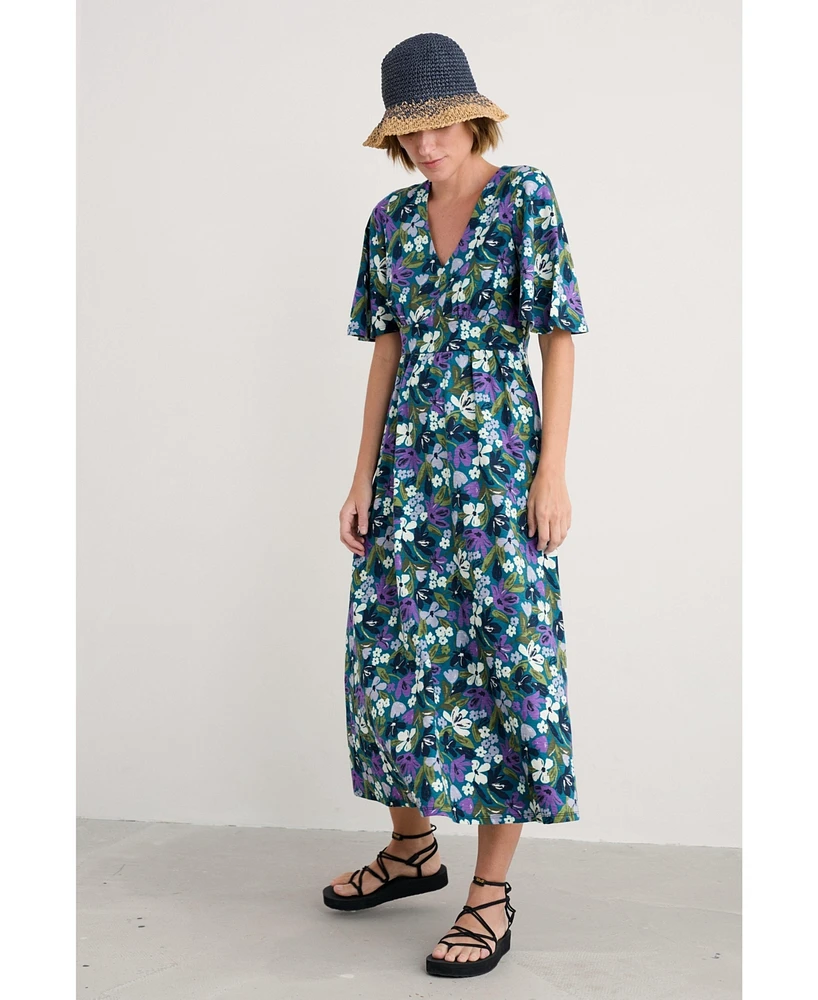 Seasalt Cornwall Women's Chateaux Half Sleeve Dress